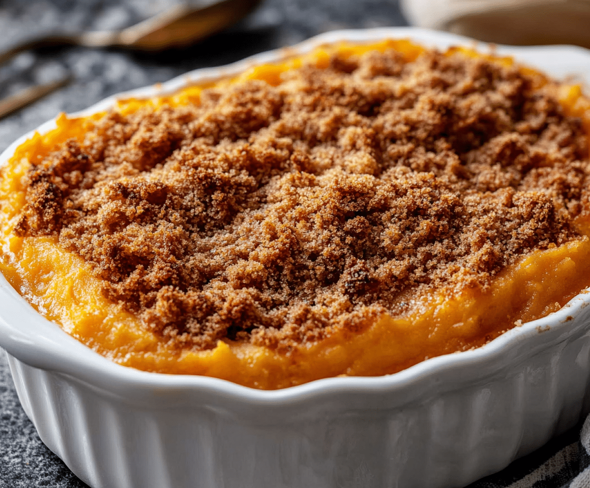 Sweet Potato Casserole: Creamy Filling & Perfect Topping Guide